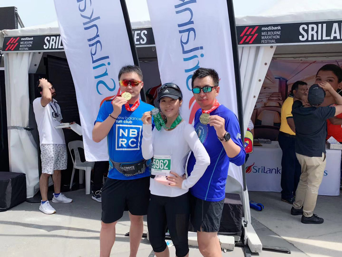 Chinese Media Proactively Participated in Sri Lankan Airlines Half Marathon Event at the Medibank Marathon Festival